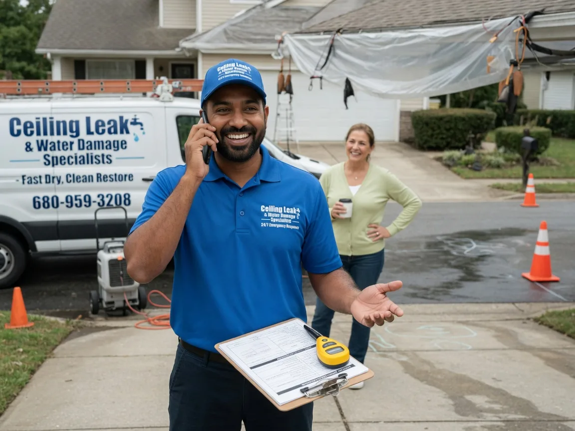 Ceiling Leak Cleanup Longboat Key, FL FAQs
